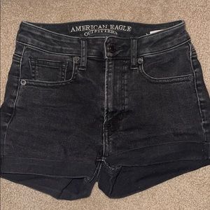 Black American Eagle Shorts